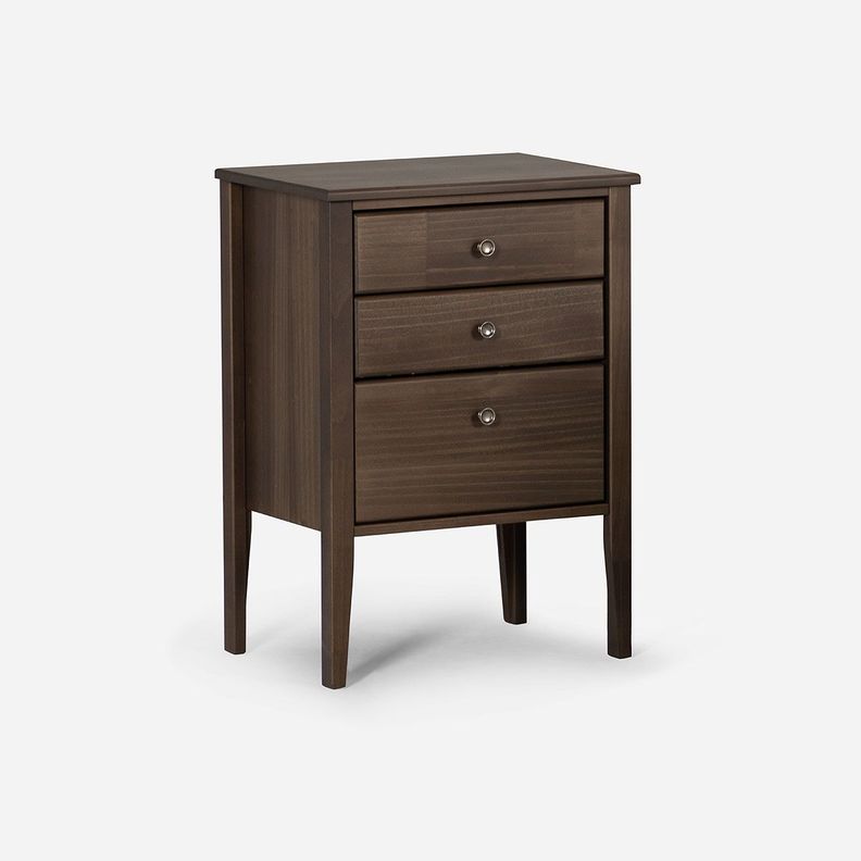 Cama Europea Neo Plus King BD + Respaldo Nolita Café+Velador-6