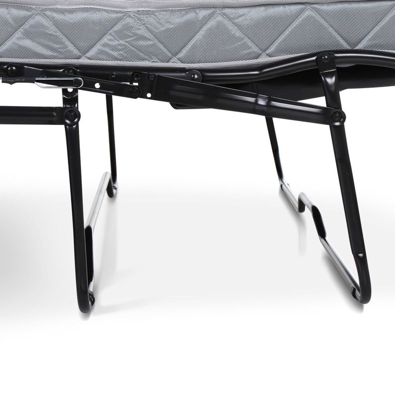 Sofá Cama Dream 3 Cuerpos Tela Charcoal-5