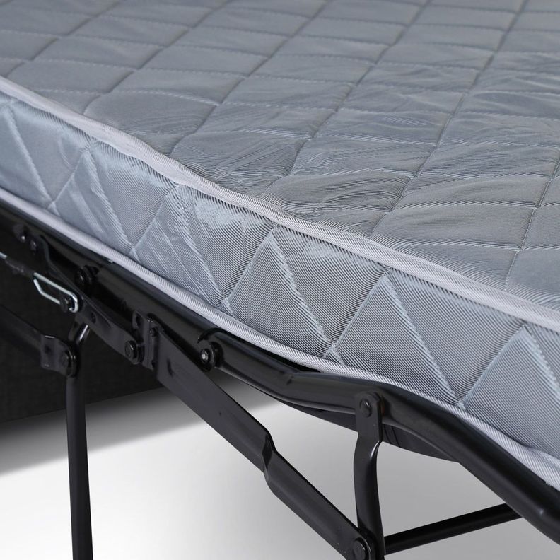 Sofá Cama Dream 3 Cuerpos Tela Charcoal-6