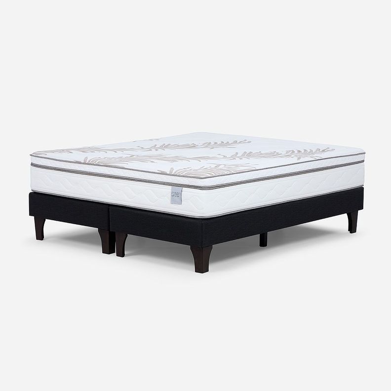 Cama Europea Rosen Neo Plus 2 Plazas 150 x 200 cm-0