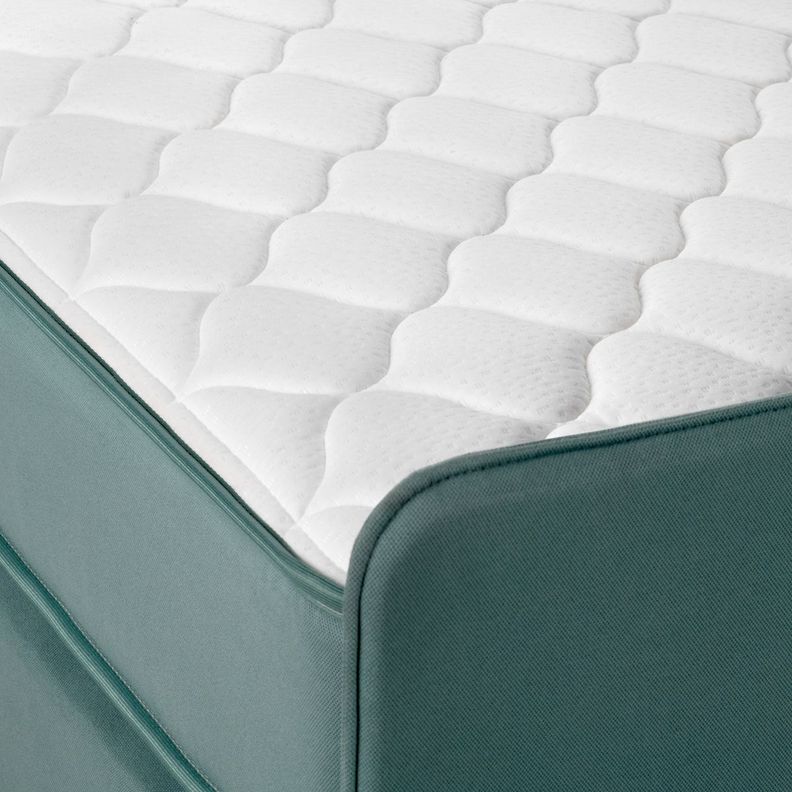 Cama Europea Play 1,5 Plazas 110 x 208 cm Agua Marino-4
