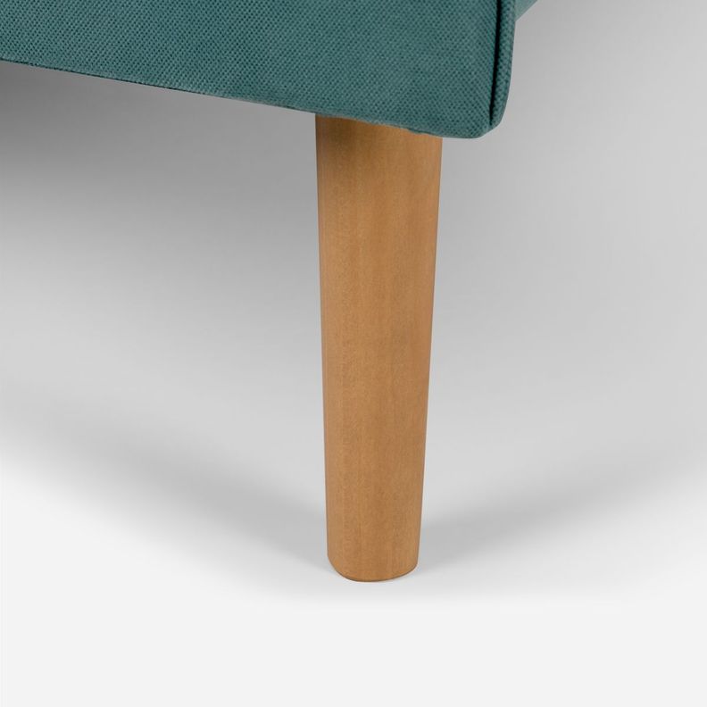 Cama Europea Play 1,5 Plazas 110 x 208 cm Agua Marino-6