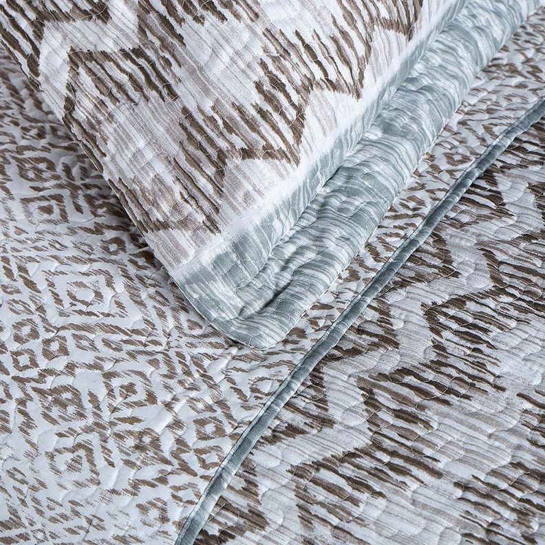 Quilt Estampado Reversible Orbis Multicolor 1,5 Plazas-4