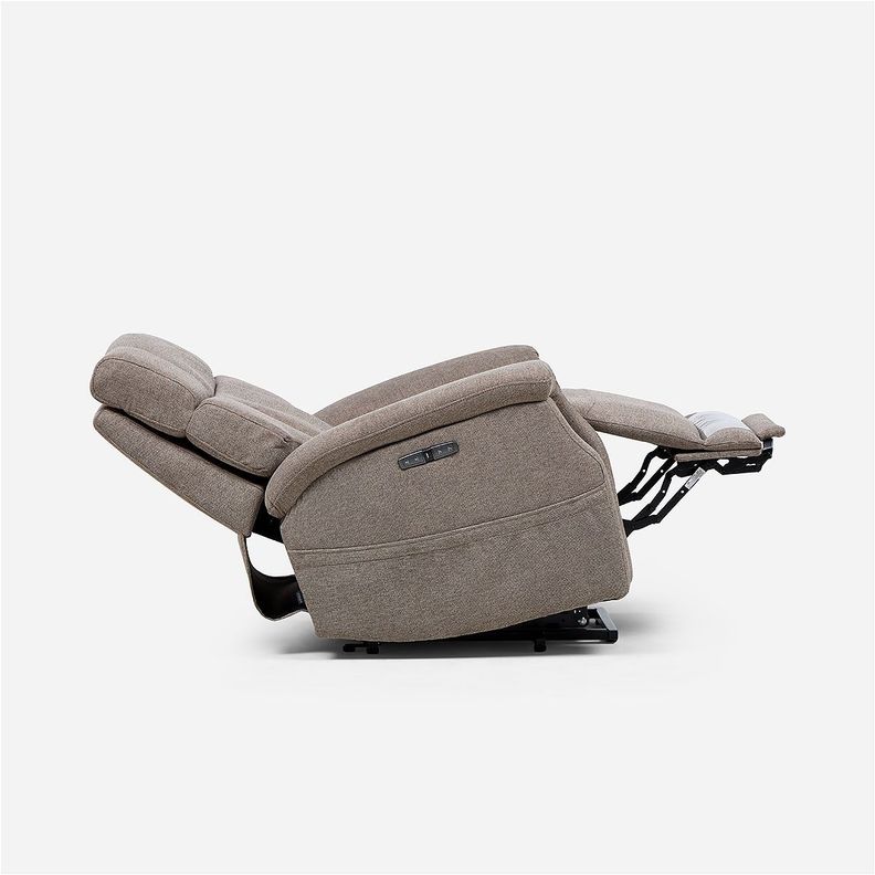 Bergere Kingston Eléctrico Tela Taupe-8