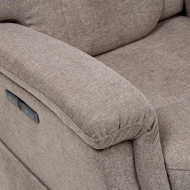 Bergere Kingston Eléctrico Tela Taupe-9