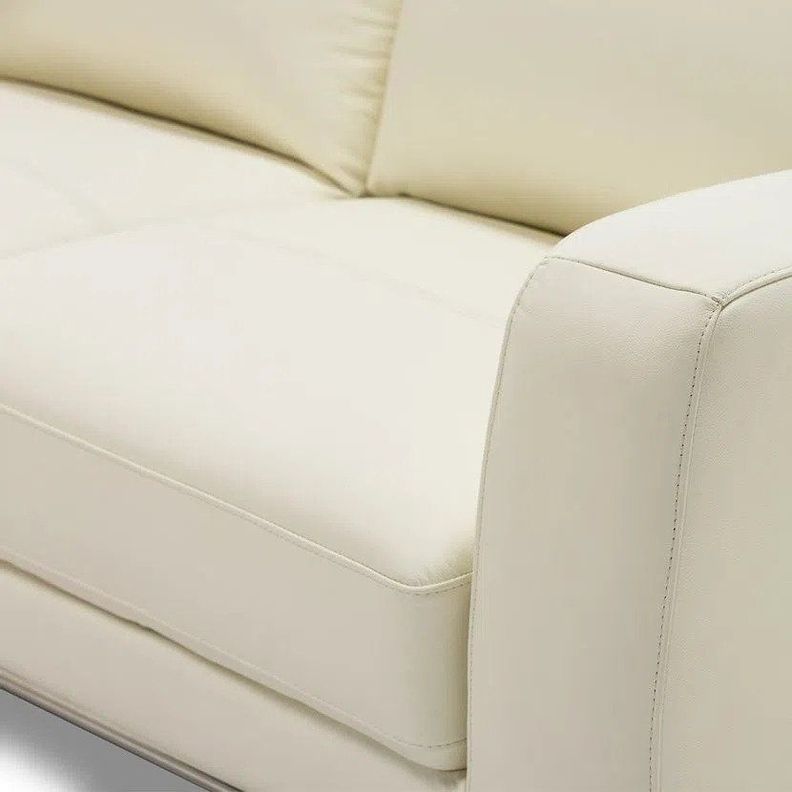 Sofá Seccional Rosen Kris Izquierdo Cuero Ivory-6