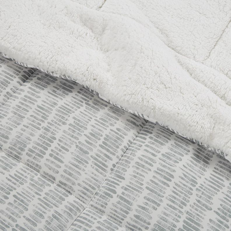 Plumón Alaska Sherpa Munro Gris 1,5 Plazas-2