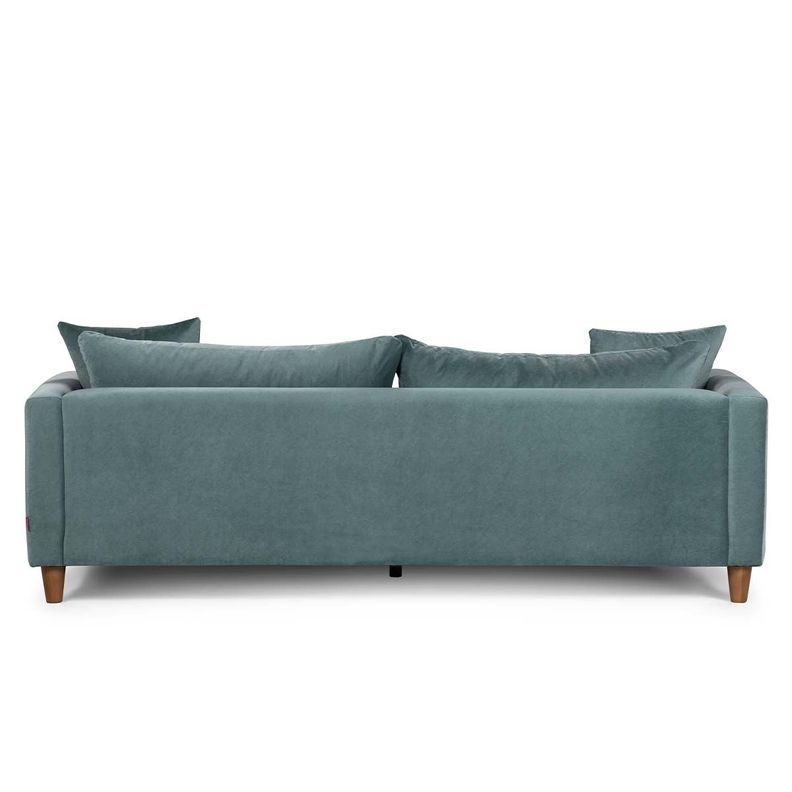 Sofá Rosen Conery 3,5 Cuerpos Tela Teal-3