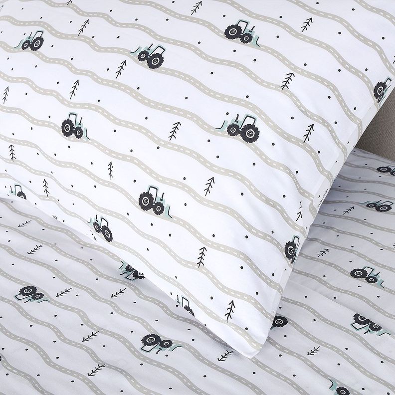 Sábana Infantil 144 Hilos Polycotton Constructers 1,5 Plazas-3