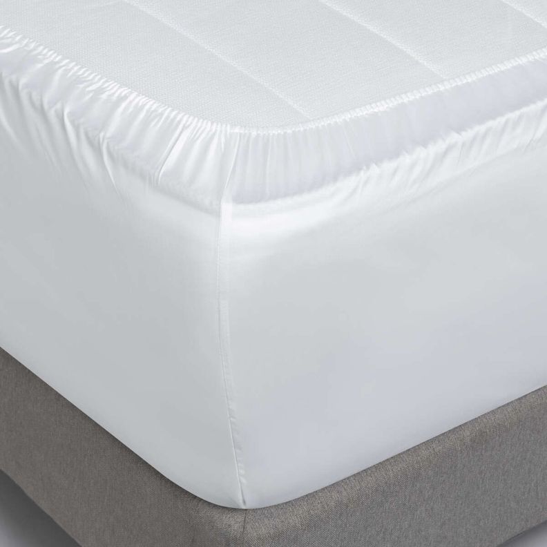 Sábana 300 Hilos Rosen Tencel Blanca 2 Plazas-2