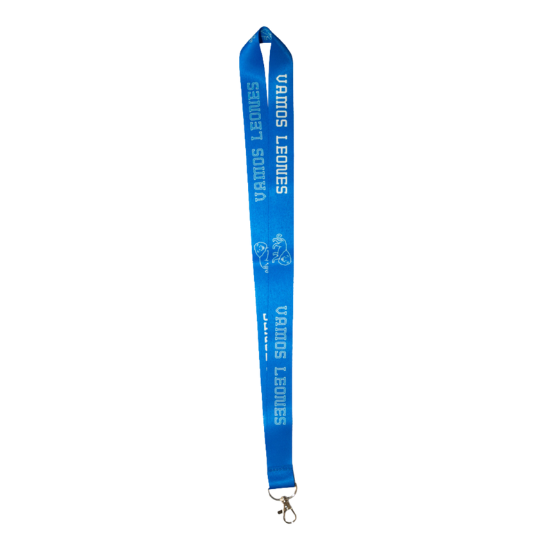 LANYARD VAMOS LEONES AZUL-0
