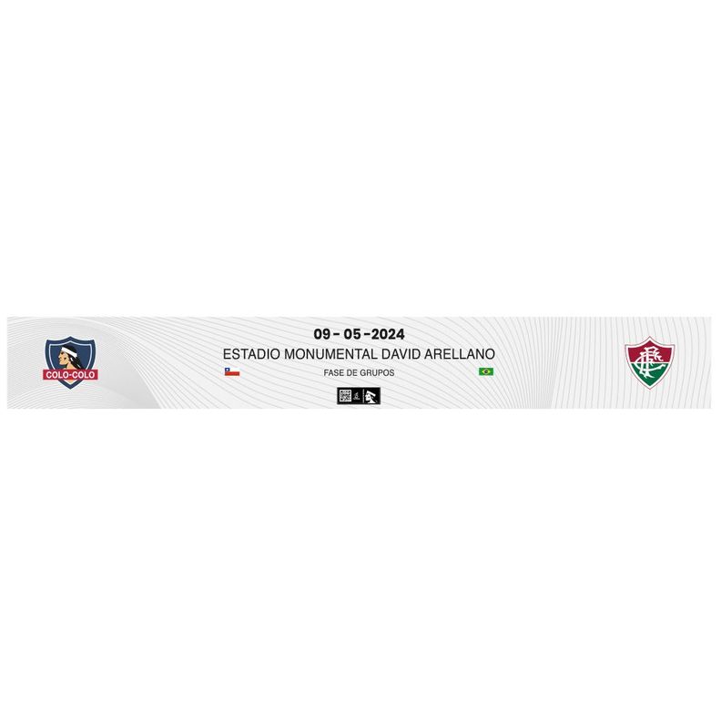 Bufanda Colo Colo Vs Fluminense *Edición especial-2