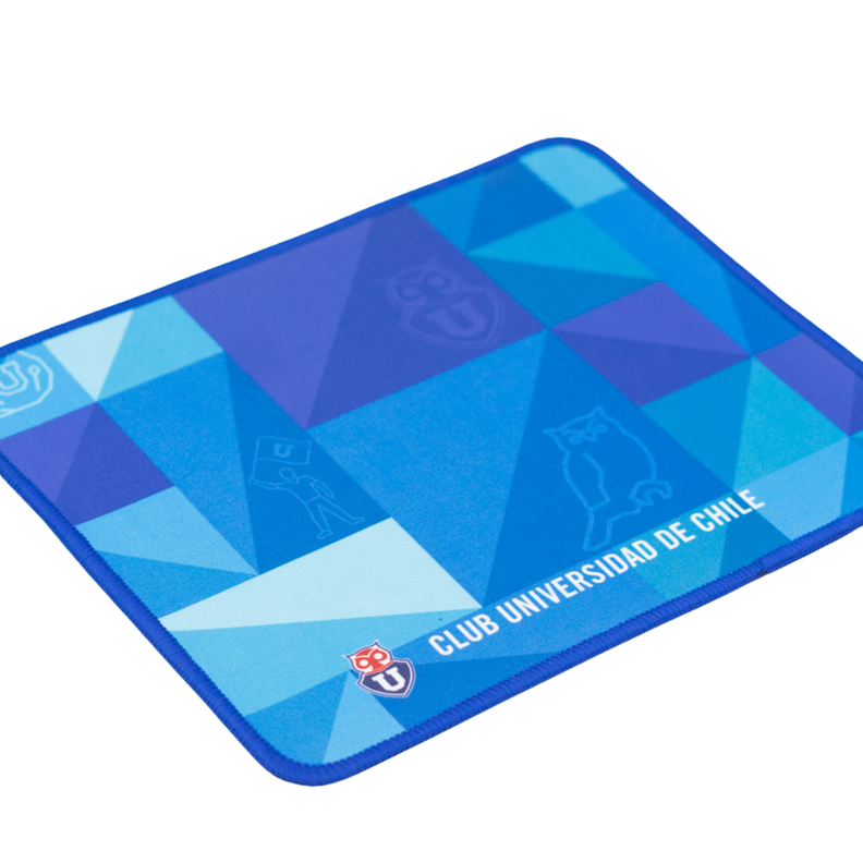 MOUSEPAD AZUL CLUB UNIVERSIDAD DE CHILE LOGO COLOR-0