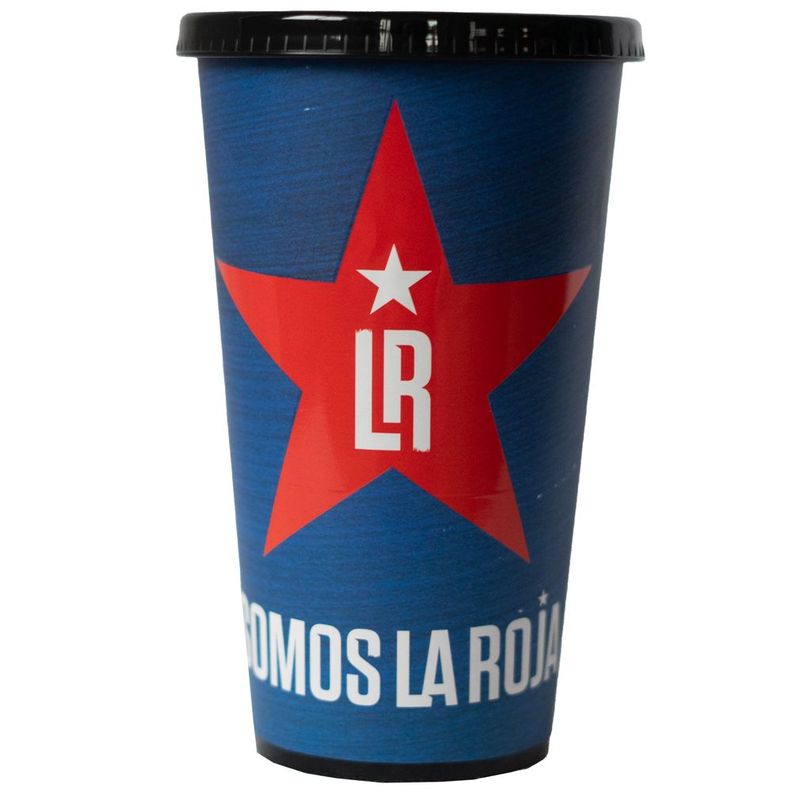 Vasos Plásticos Azul con estrella roja LR-0