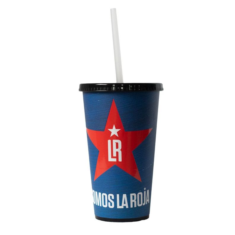 Vasos Plásticos Azul con estrella roja LR-1