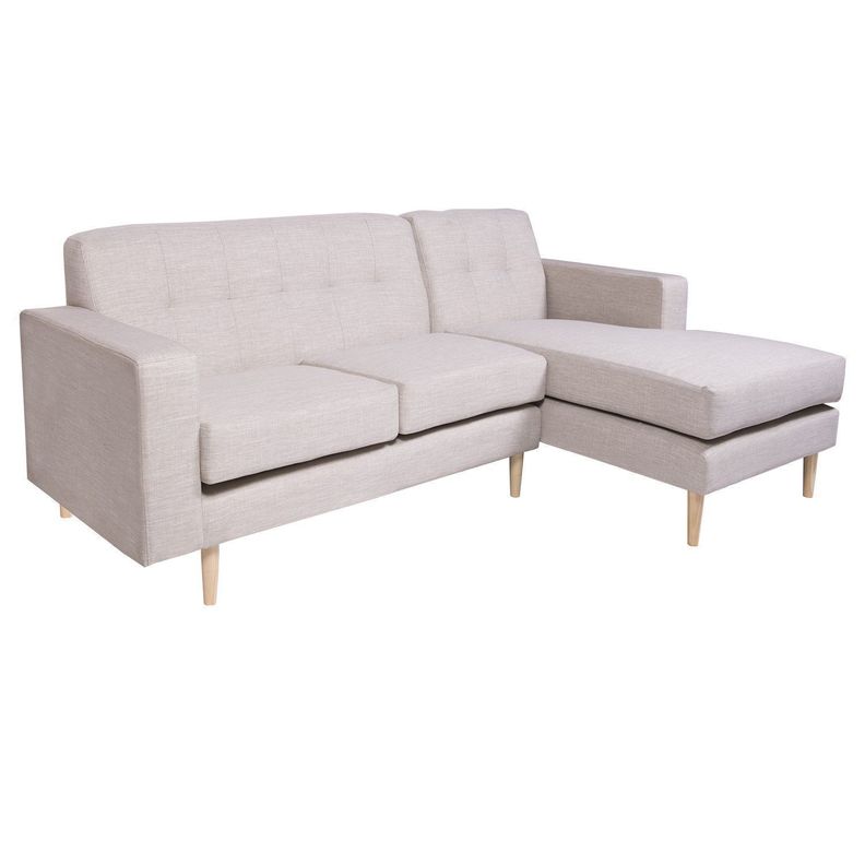 Seccional Creato 3 Cuerpos Beige Derecho-1