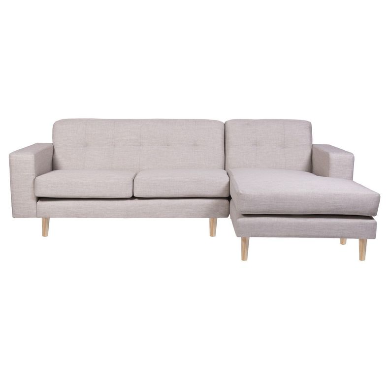 Seccional Creato 3 Cuerpos Beige Derecho-0
