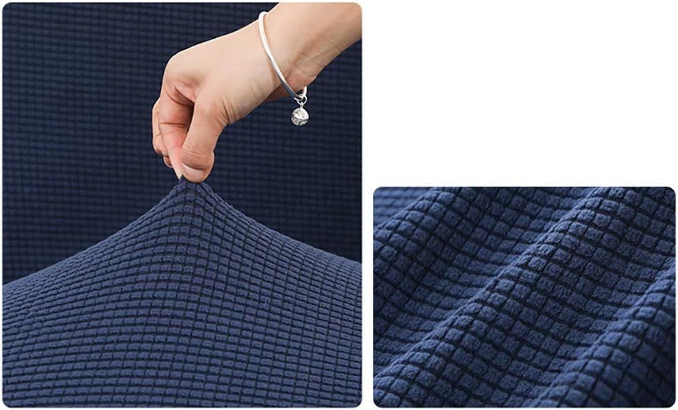 FUNDA TIPO L CUBRE SOFA SILLON MODULAR 2 PÍEZAS CUADRILLE UNICOLOR-2