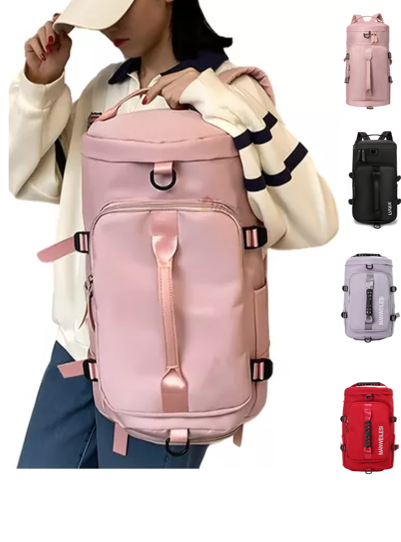 Mochila Bolso Viaje De Moda De Gimnasio Maleta Deportiva Impermeable R-3