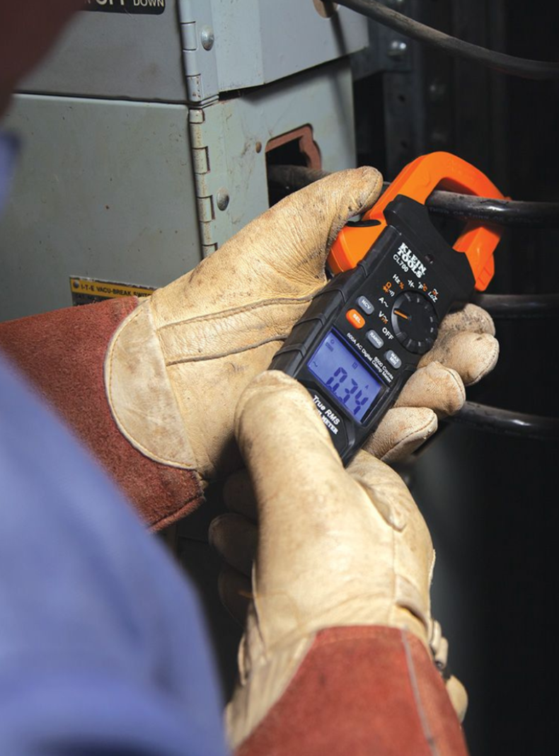 AMPERIMETRO DE TENAZA 700A AC KLEIN TOOLS CL 700-2