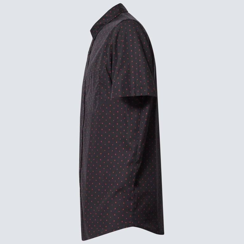Camisa Oakley Kinney SS Hombre Negro-2