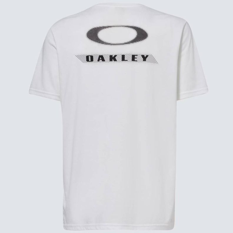 Polera Oakley Radius Bark Tee Hombre Blanco-1