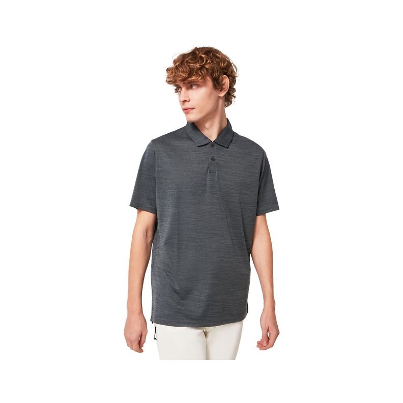 Polera Oakley Aero Hydrolix II Hombre Dark Slate Heather-0