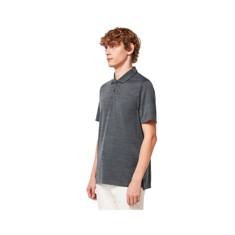 Polera Oakley Aero Hydrolix II Hombre Dark Slate Heather-1