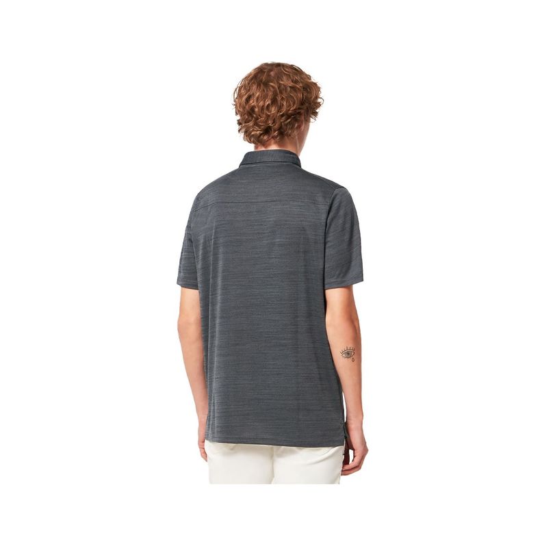 Polera Oakley Aero Hydrolix II Hombre Dark Slate Heather-2