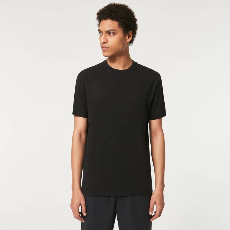 Polera Oakley Bobby B1B Patch Tee Hombre Negro-0