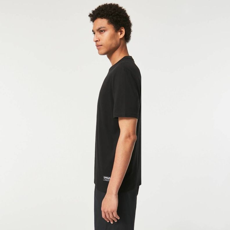 Polera Oakley Bobby B1B Patch Tee Hombre Negro-1