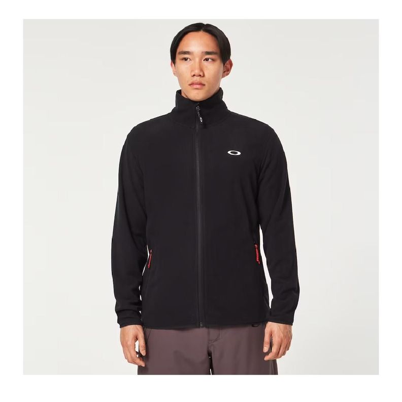 Polerón Oakley Alpine Full Zip Hombre Negro-1