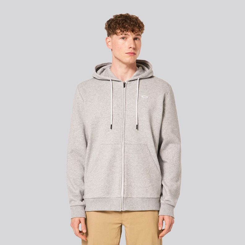 Polerón Hombre Relax Full Zip 2.0 Oakley New Granite Heather-0