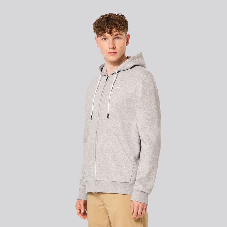 Polerón Hombre Relax Full Zip 2.0 Oakley New Granite Heather-1
