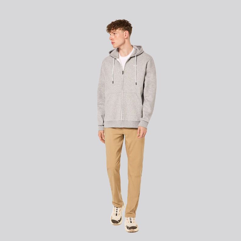 Polerón Hombre Relax Full Zip 2.0 Oakley New Granite Heather-3