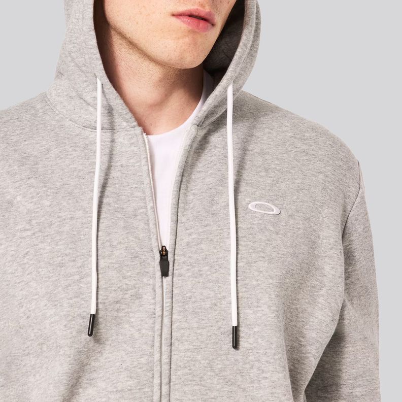 Polerón Hombre Relax Full Zip 2.0 Oakley New Granite Heather-4