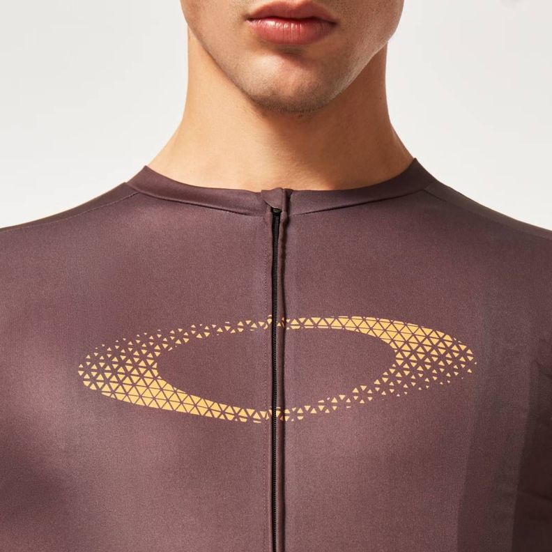 Polera Oakley Endurance Packable Hombre Café-2