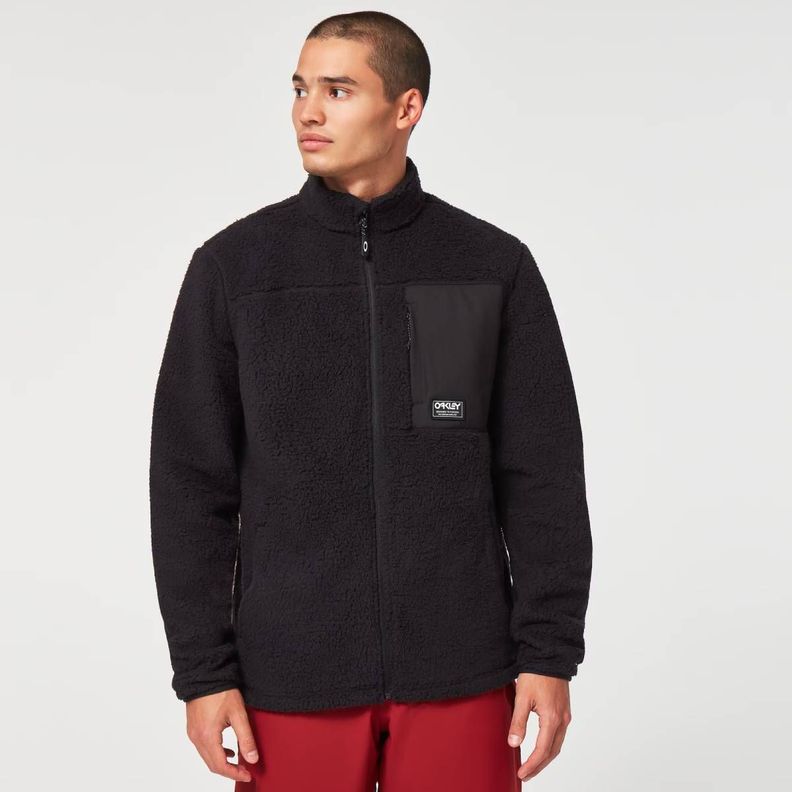 Polar Oakley Mountain Fire Sherpa Hombre Negro-1