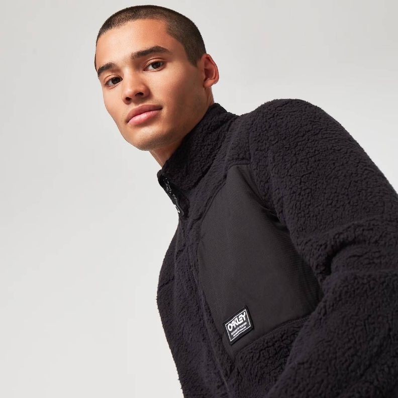 Polar Oakley Mountain Fire Sherpa Hombre Negro-4