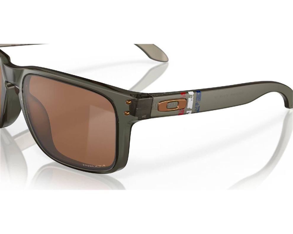 Lentes de Sol Oakley Holbrook Matte Olive Tungsten Polarizado-5