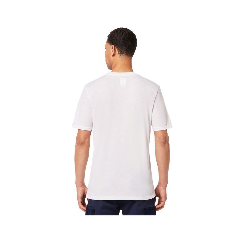 Polera Oakley Snow Caps Hombre White-2