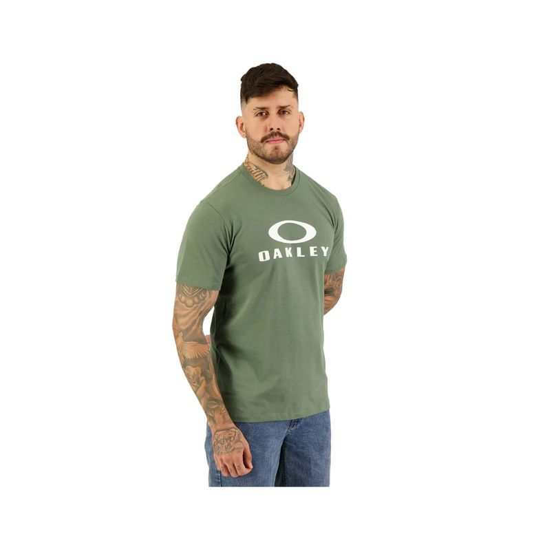Polera Hombre O Bark 2.0 Oakley Surplus Green-1