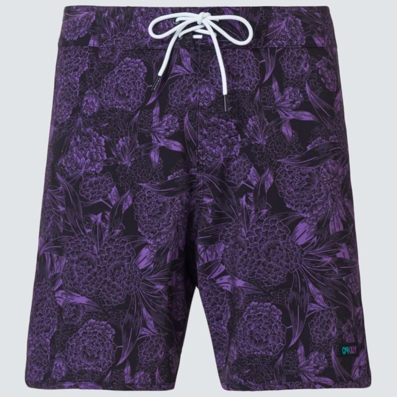 Boardshort Oakley Dark Floral 18 RC Hombre Morado-0