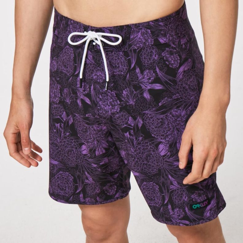 Boardshort Oakley Dark Floral 18 RC Hombre Morado-2