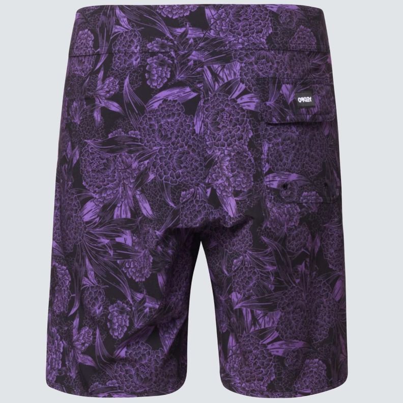 Boardshort Oakley Dark Floral 18 RC Hombre Morado-4