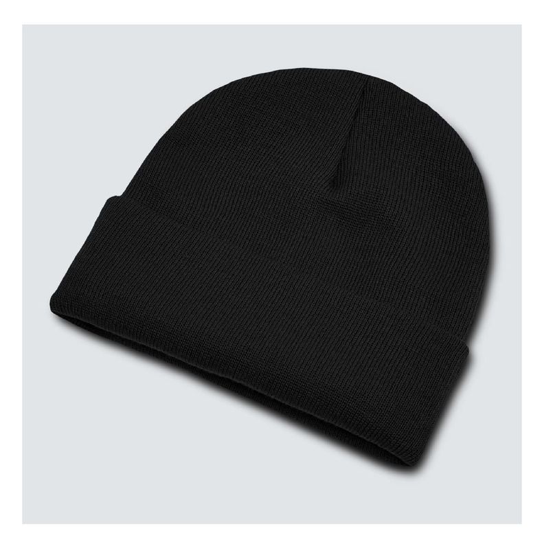 Beanie Oakley B1B Gradient Patch Hombre Negro-1