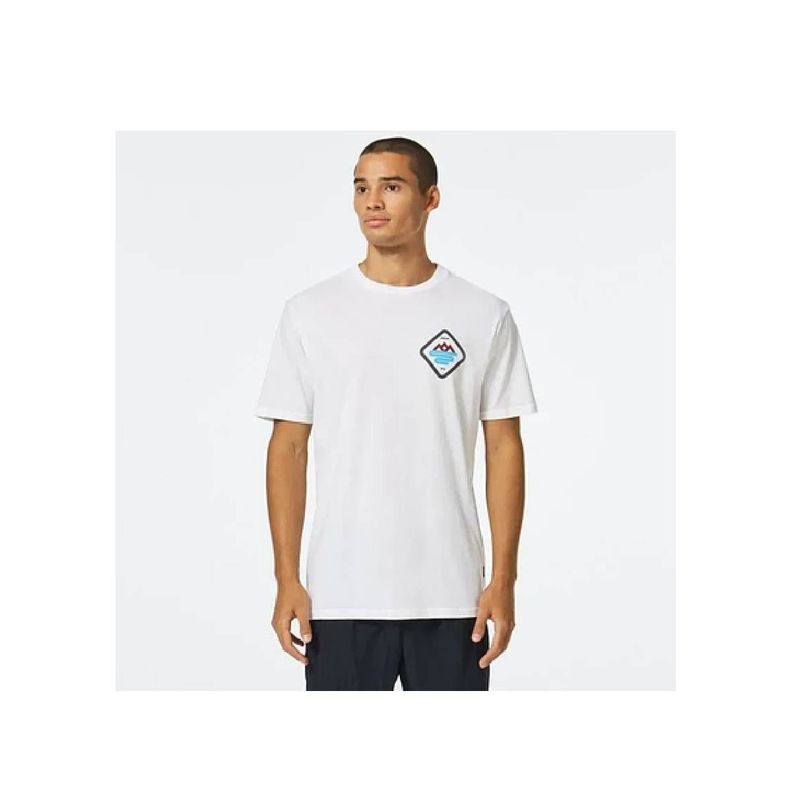 Polera Oakley 1975 Hombre Blanco-0