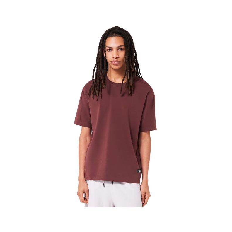 Polera Hombre All Day SS Oakley Grenache-0