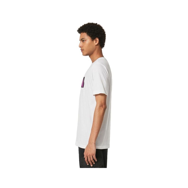 Polera Oakley The Walls B1B Hombre White-1