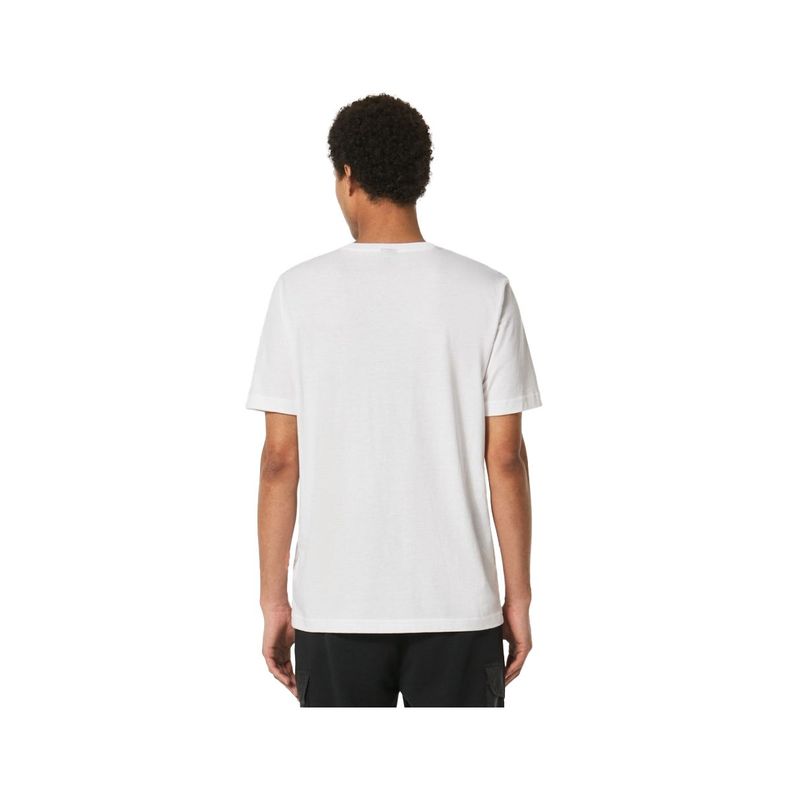 Polera Oakley The Walls B1B Hombre White-2